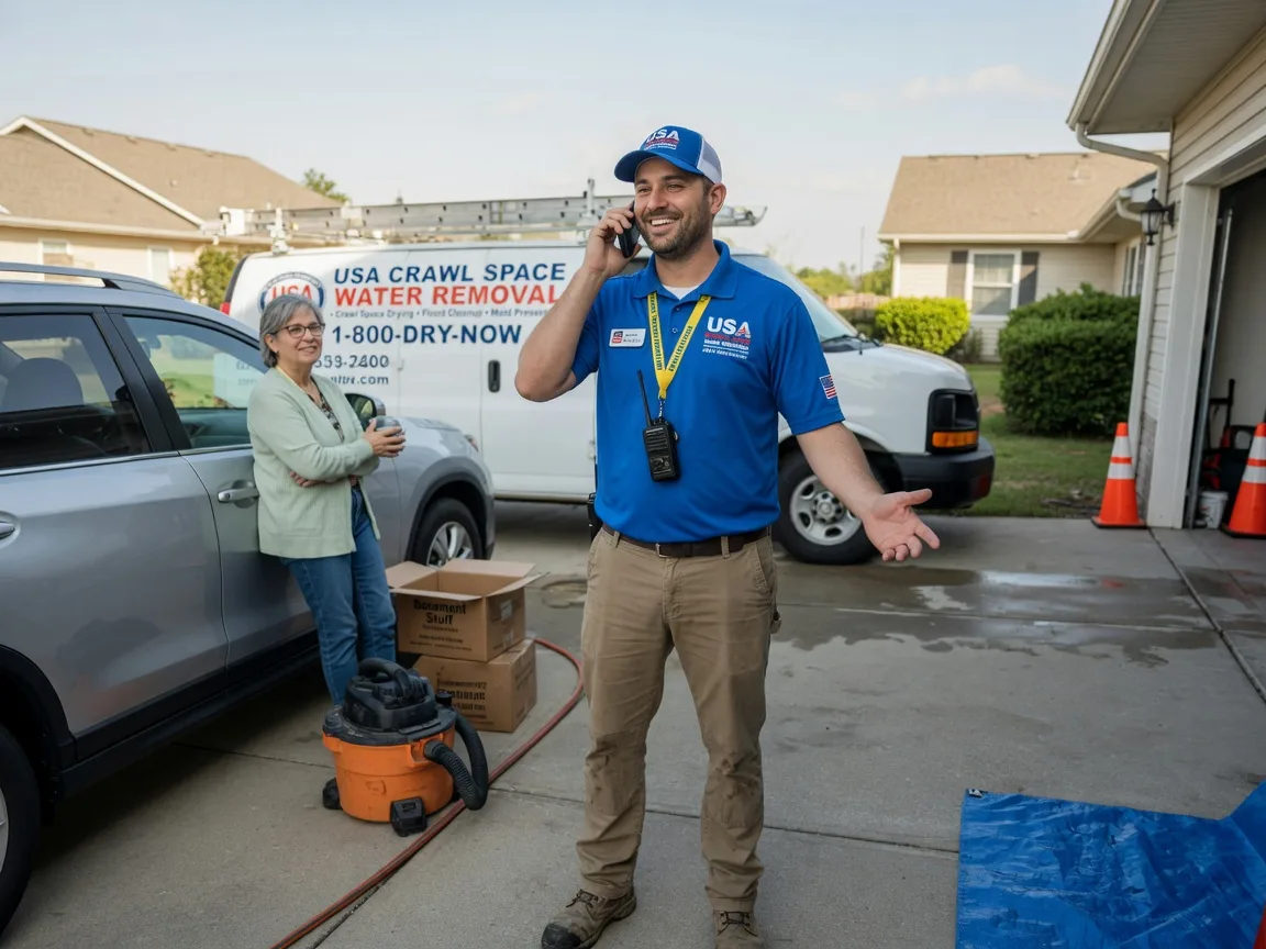 Crawl Space Water Removal Cleveland, OK FAQs